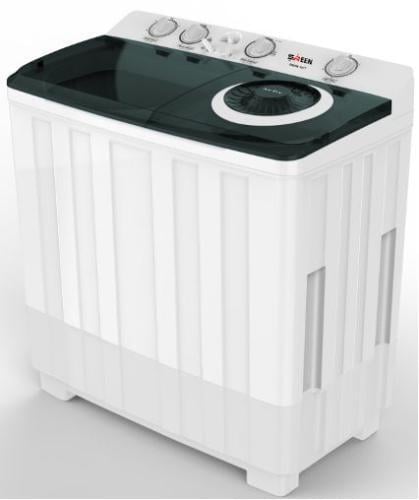 غسالة سرين حوضين ، 10 كجم ، أبيض م/ SRWM-10TT