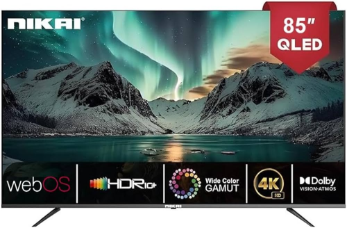 شاشة نيكاي 85 سمارت ويب كيولد م /NIK85MEU4QLED