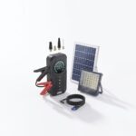 اضاءة LED بالطاقة الشمسية + اشتراك سيارة + منفاخ هواء