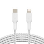 Belkin – كيبل لايتنينج الى تايب سي 1 متر أبيض