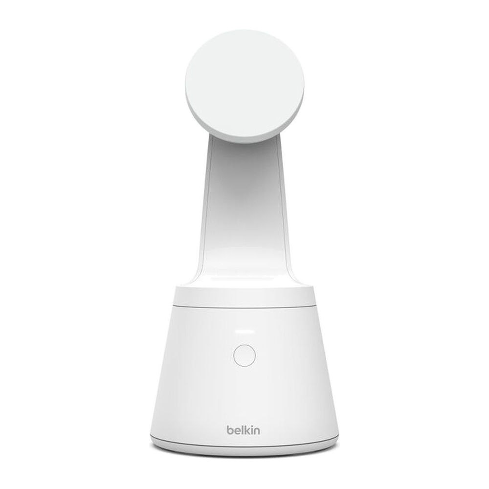 Belkin – حامل هاتف مغناطيسي تتبع الوجه أبيض