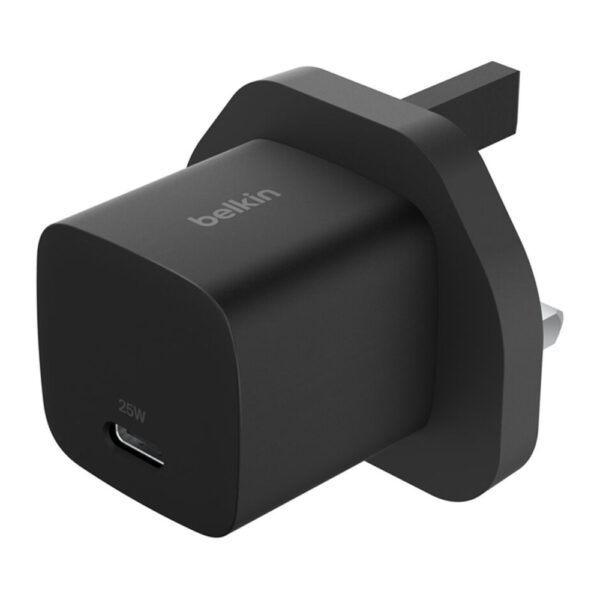 Belkin – شاحن جداري تايب سي PD 25W أسود