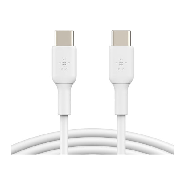 Belkin – كيبل تايب سي الى تايب سي 60W 1 متر أبيض