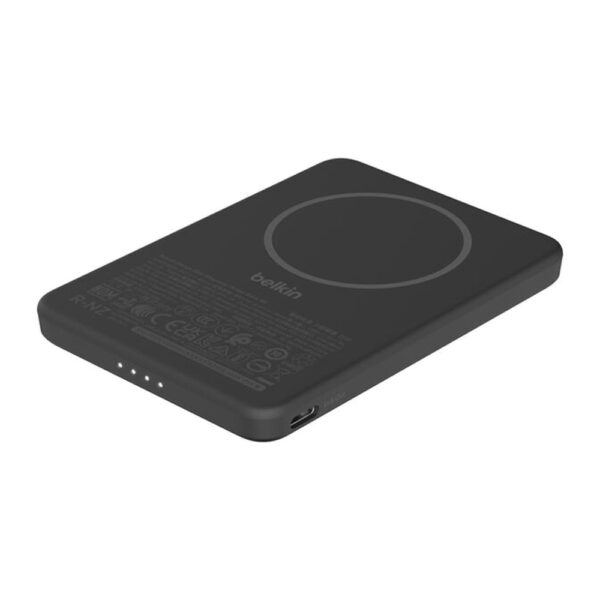 Belkin – باور بنك مغناطيسي لاسلكي 5000 مللي امبير سليم أسود