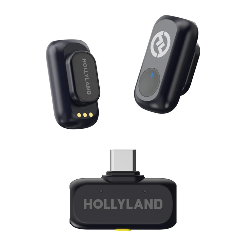 Hollyland – مايكروفون لاسلكي مصغر LARK A1 Mini DUO Type-C