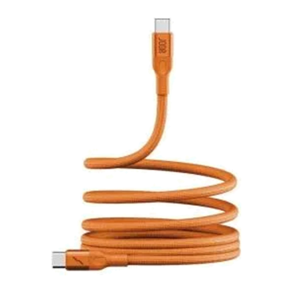 JODA MagRoll 60 – كابل C to C مغناطيسي 60W 1.2م – برتقالي كوزميك