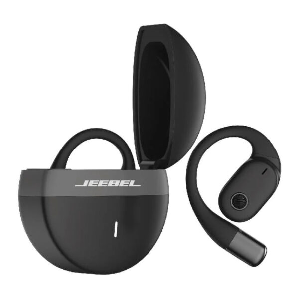 Jeebel – سماعات OWS لاسلكية بلوتوث 5.3 أسود JE-B356