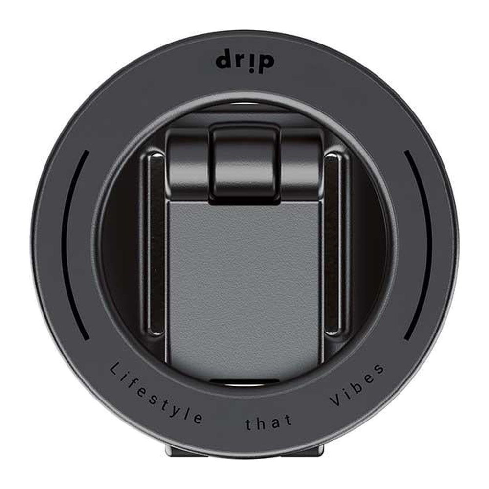 Drip – حامل هاتف مغناطيسي بحزام للسيارة أسود