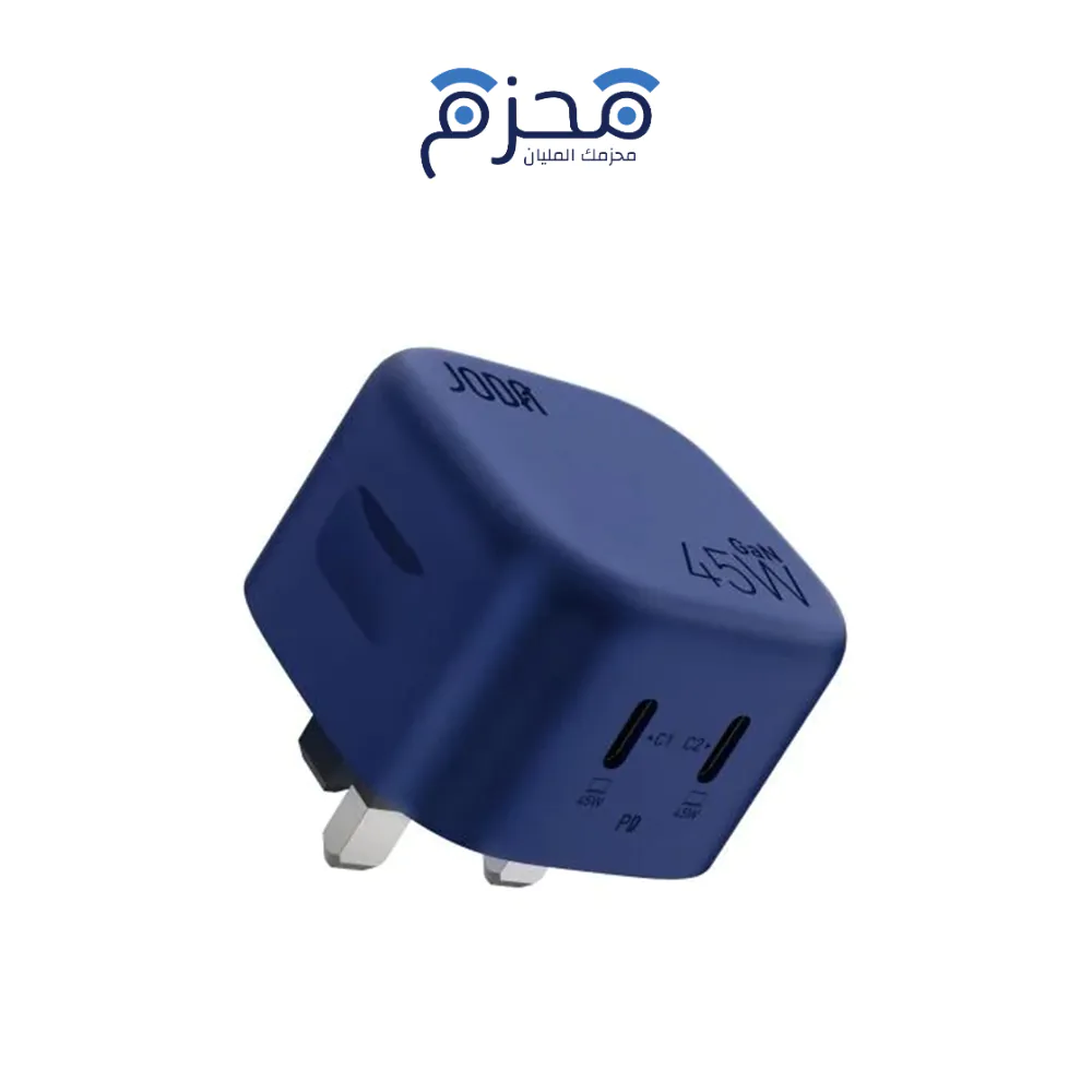 joda-106 JODA VoltPod 45 - شاحن حائط GaN 45W - أزرق عميق - الصورة 1