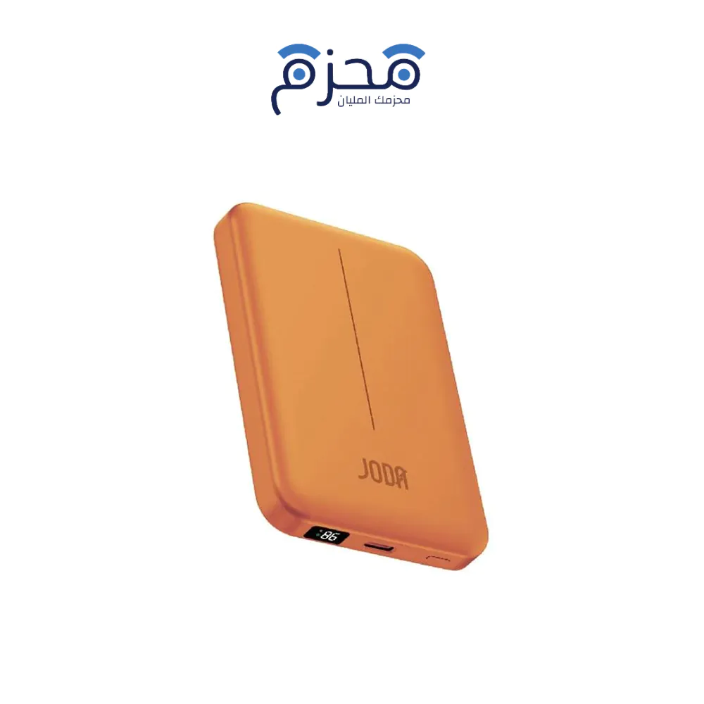 ⁦JODA MagZ 10 - باور بنك لاسلكي 10000mAh - برتقالي كوزميك⁩ - الصورة ⁦1⁩