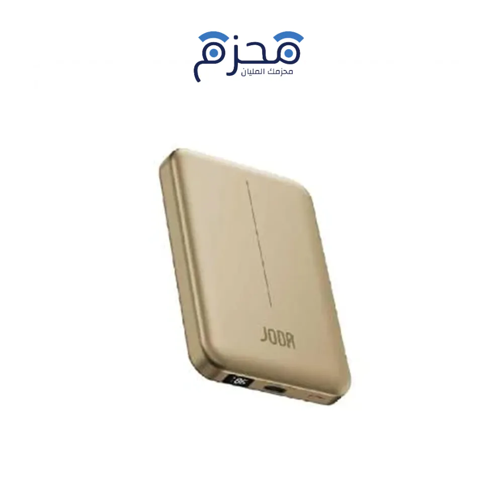 ⁦JODA MagZ 10 - باور بنك لاسلكي 10000mAh - ذهبي⁩ - الصورة ⁦1⁩