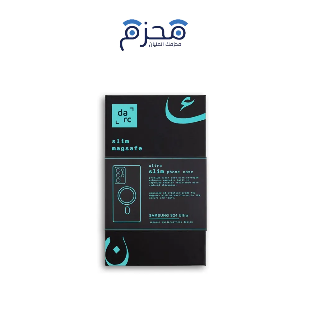 product-104 Dark - كفر نحيف شفاف Slim داركا لسامسونج - الصورة 1