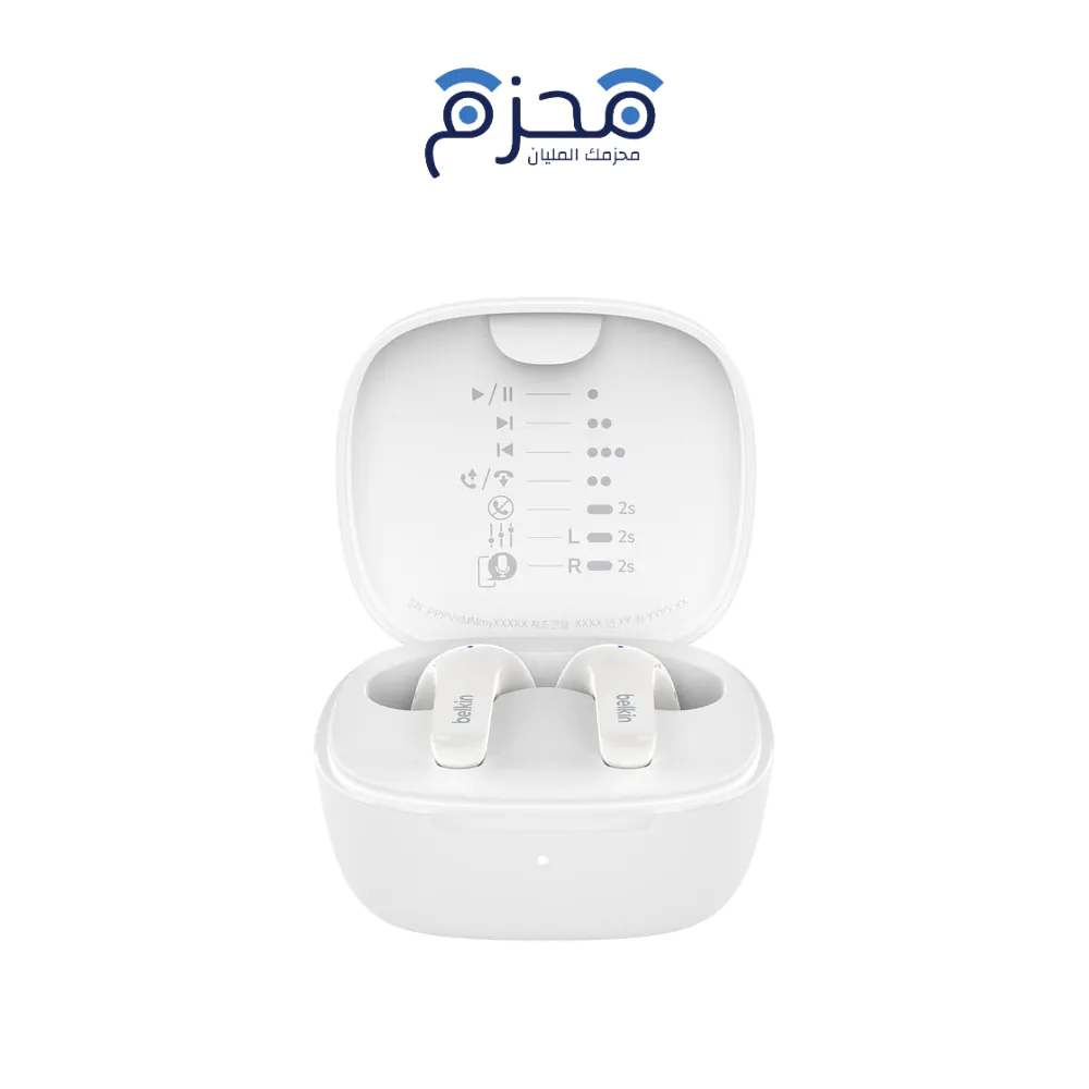 product-123 Belkin - سماعات أبيض - الصورة 1