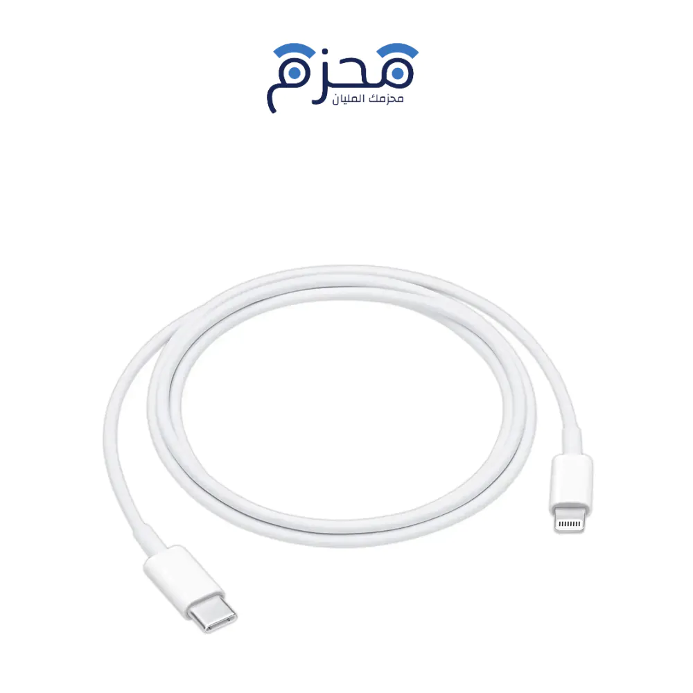 ⁦Jeebel - كابل USB-C إلى Lightning PD 1.2م MFi أبيض JE-B315⁩ - الصورة ⁦1⁩