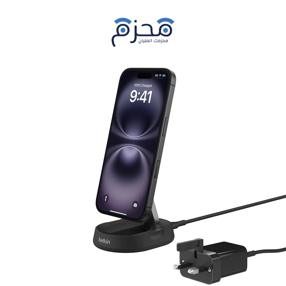 ⁦Belkin - شاحن لاسلكي BoostCharge Pro 15W⁩ - الصورة ⁦1⁩