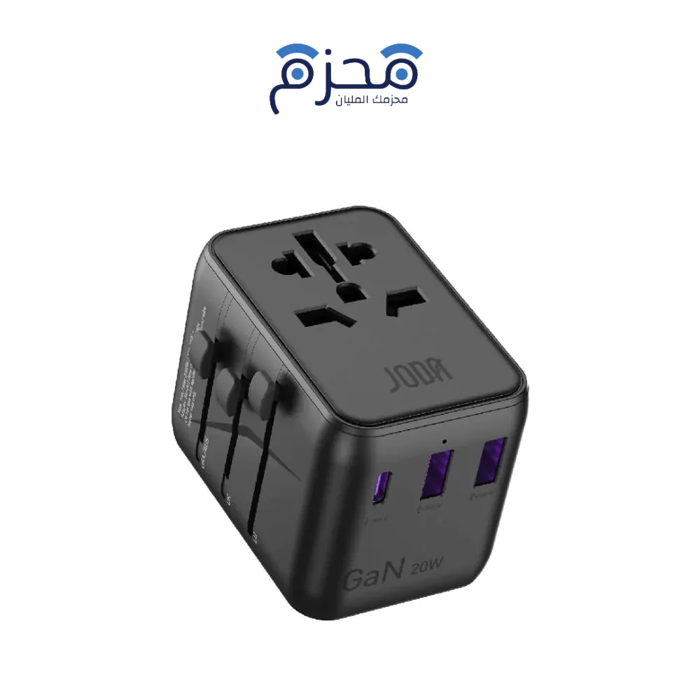 product-16-7 JODA - TOUR GaN 20W شاحن سفر متعدد المنافذ - الصورة 1