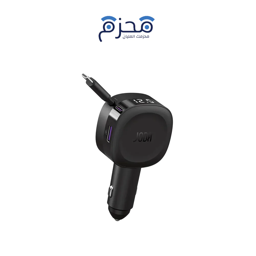 product-20-7 JODA - CarFlex شاحن سيارة 60W مع كابل مدمج - الصورة 1
