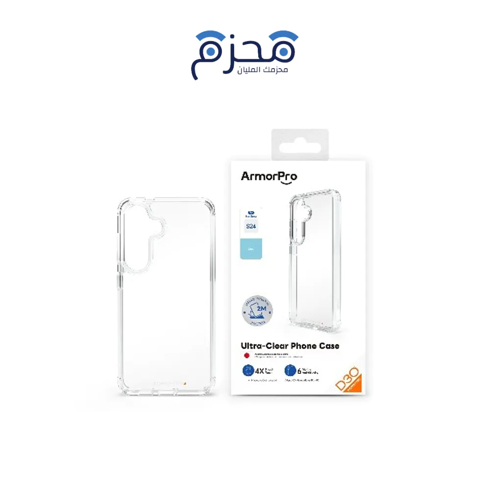 product-22-5 ArmorPro - كفر D3O شفاف سامسونج S24 Plus - الصورة 1