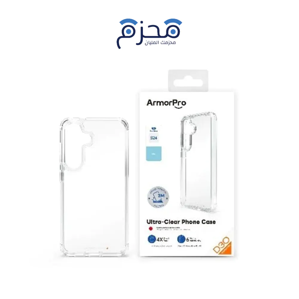 ⁦ArmorPro - كفر D3O شفاف MagSafe سامسونج S24 Ultra⁩ - الصورة ⁦1⁩