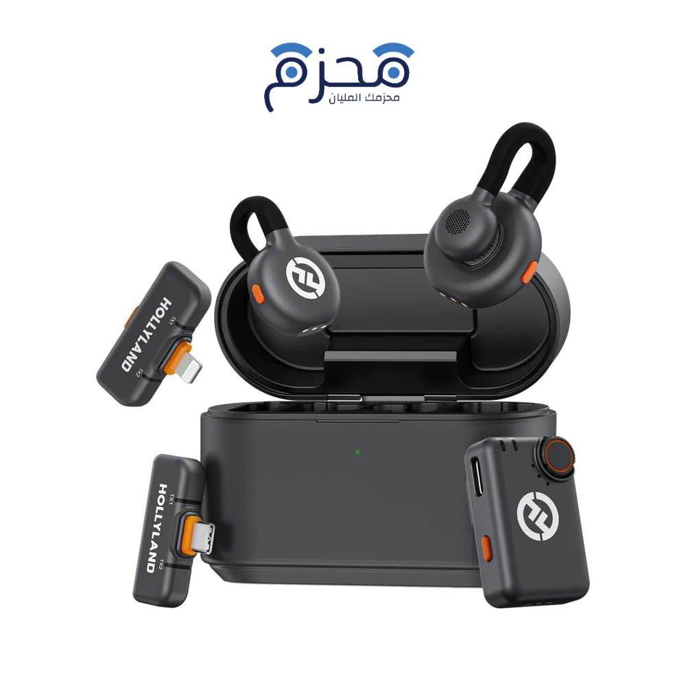 ⁦Hollyland - مايكروفون لاسلكي LARK M2S Ultimate Combo⁩ - الصورة ⁦1⁩