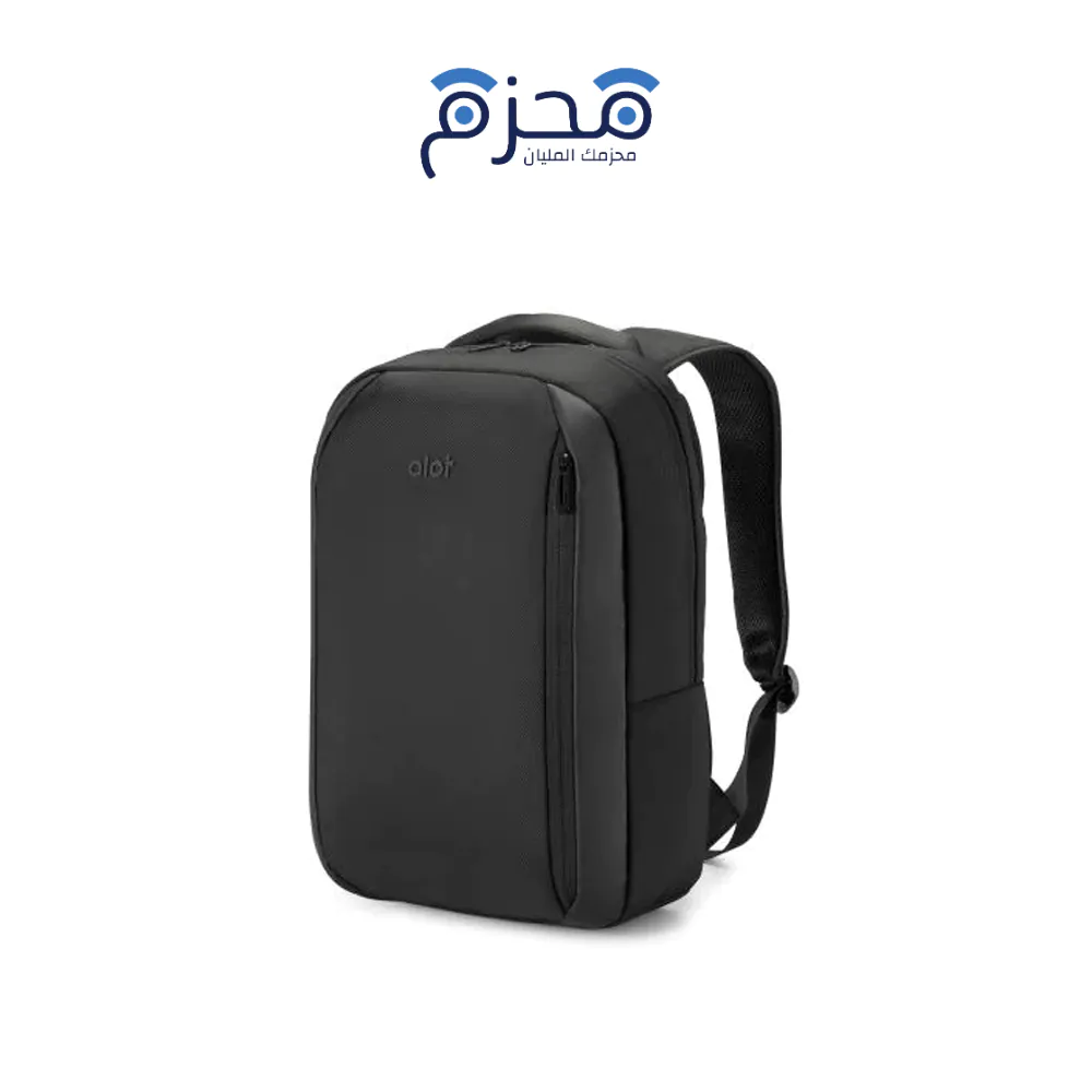 ⁦ALOT - حقيبة ظهر لابتوب 18L أسود⁩ - الصورة ⁦1⁩