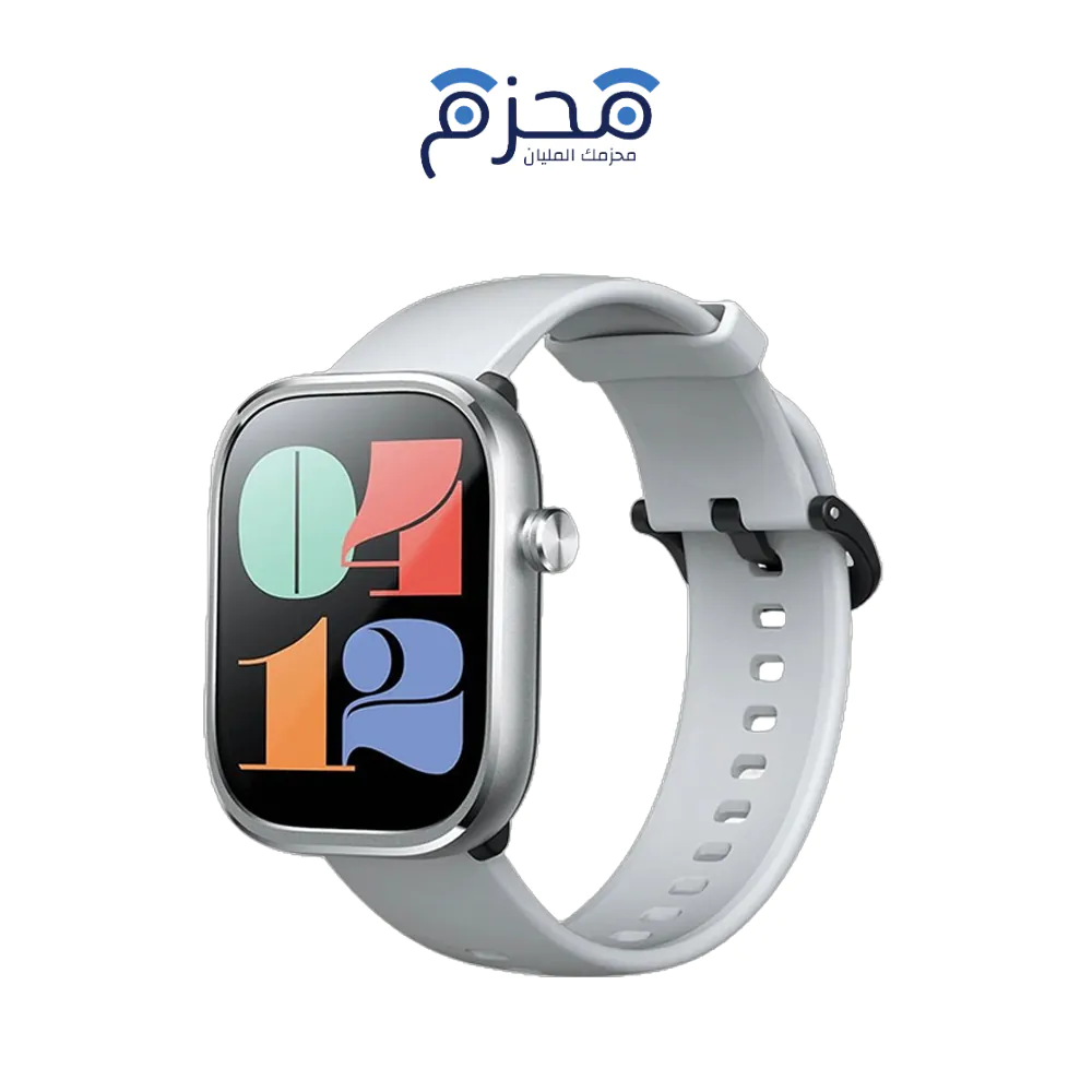⁦Mibro - ساعة ذكية C4 فضي⁩ - الصورة ⁦1⁩