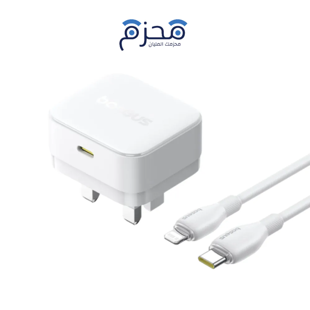 شاحن حائط مع كابل Palm 20W شاحن حائط مع كابل Palm 20W