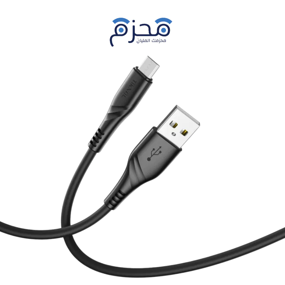 ⁦Tiknal - كابل Micro USB شحن سريع 2.4A TK-H094⁩ - الصورة ⁦1⁩