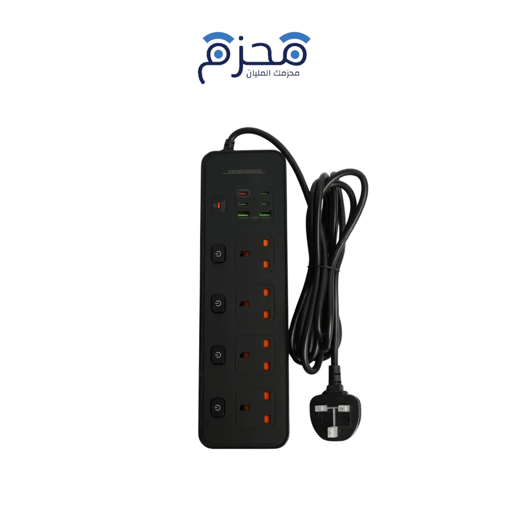 ⁦Jeebel - وصلة كهرباء VOLTIX 3250W 3م JE-B326⁩ - الصورة ⁦1⁩