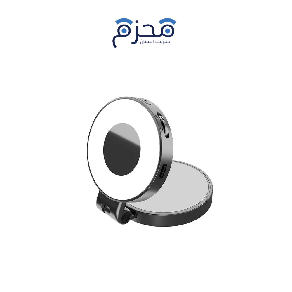 product-38-6 Drip - حامل هاتف جيبي مع مرآة أسود - الصورة 1