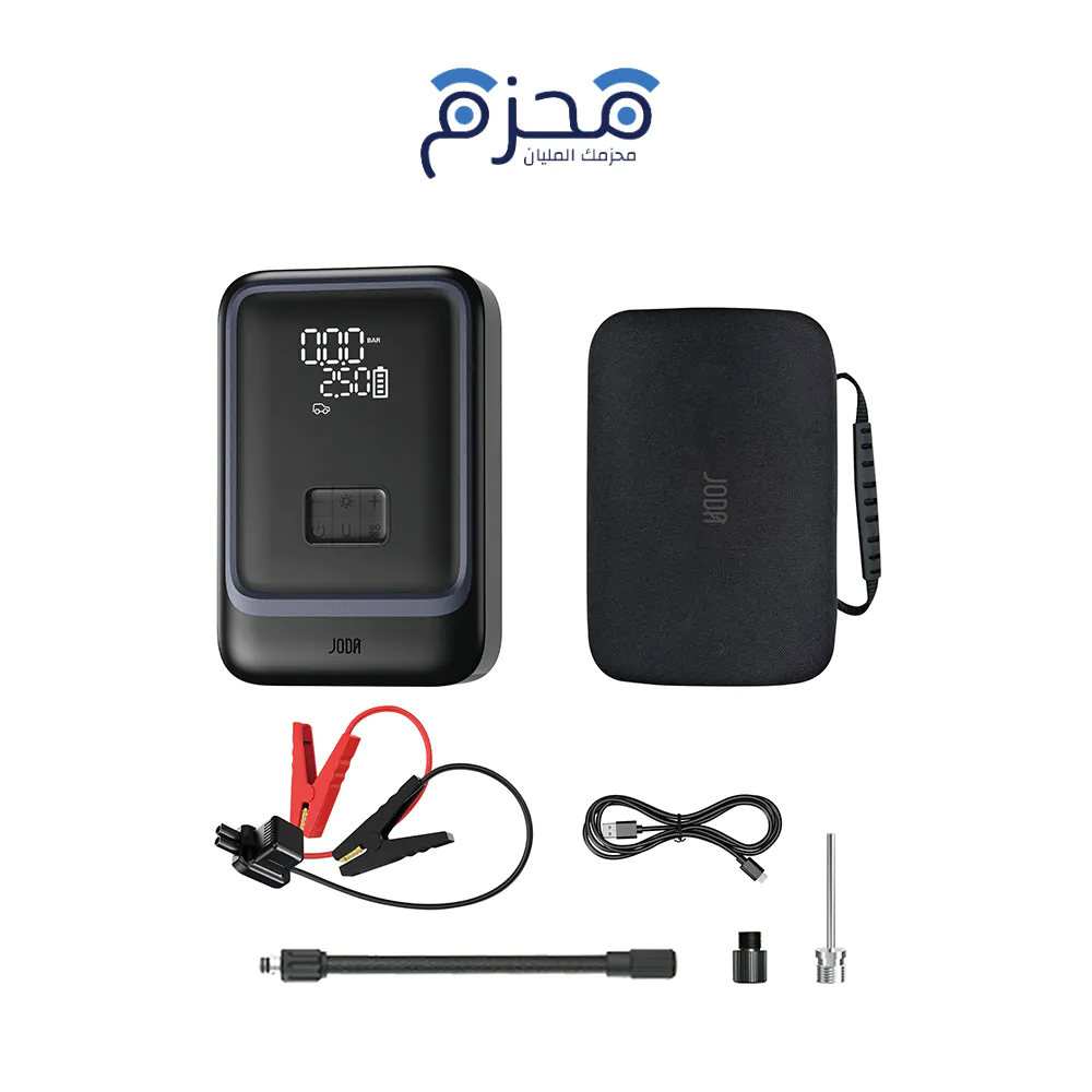 product-42-5 JODA - AirVolt بادئ تشغيل وضاغط هواء 8000mAh 160PSI - الصورة 1