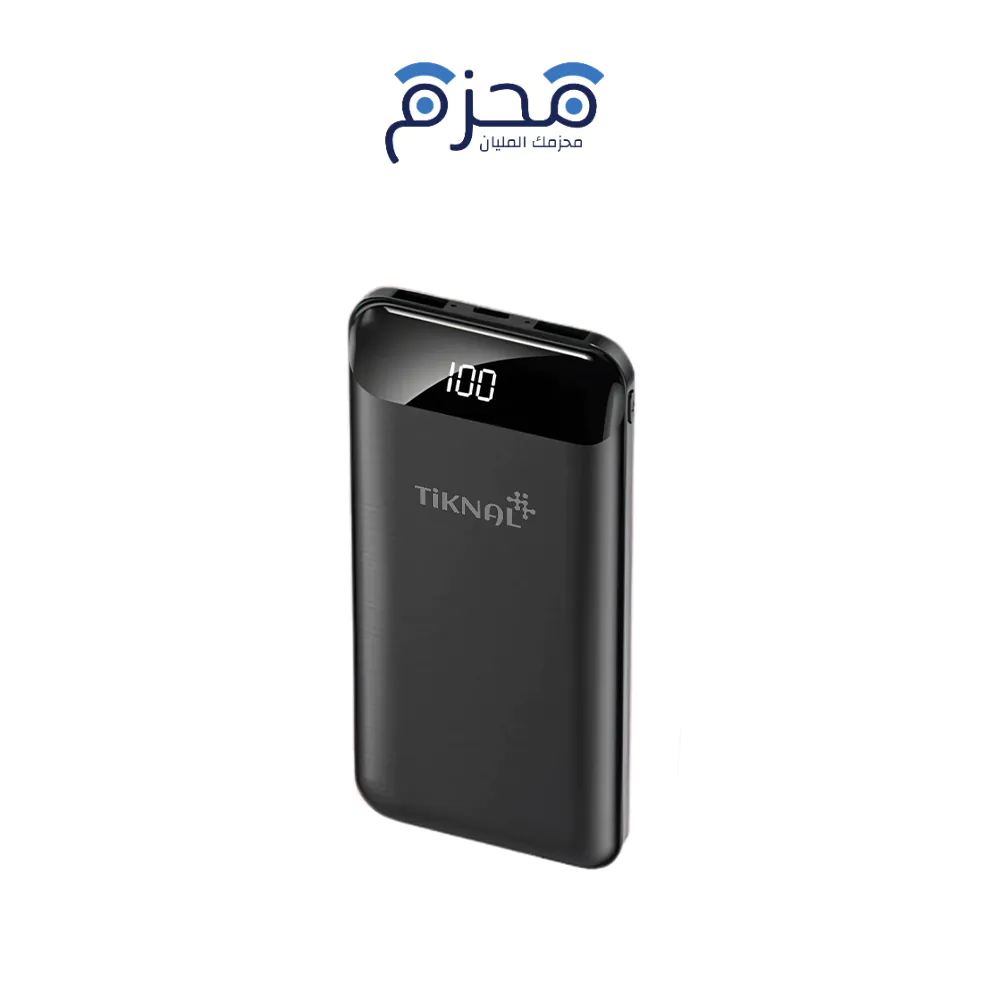 product-52-2 Tiknal - بطارية متنقلة 10000mAh شحن سريع 22.5W أسود TK-H126 - الصورة 1
