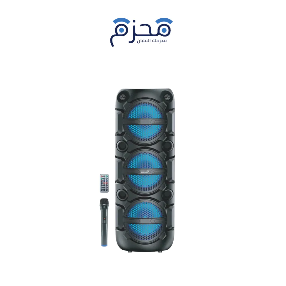 product-54-2 Tiknal - مكبر صوت حفلات محمول 8 بوصة مع مايك و LED TK-H104 - الصورة 1