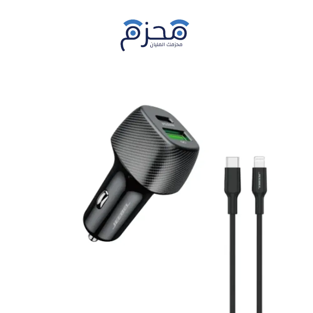 ⁦Jeebel - شاحن سيارة 38W مع كابل Type-C MFi JE-B363⁩ - الصورة ⁦1⁩