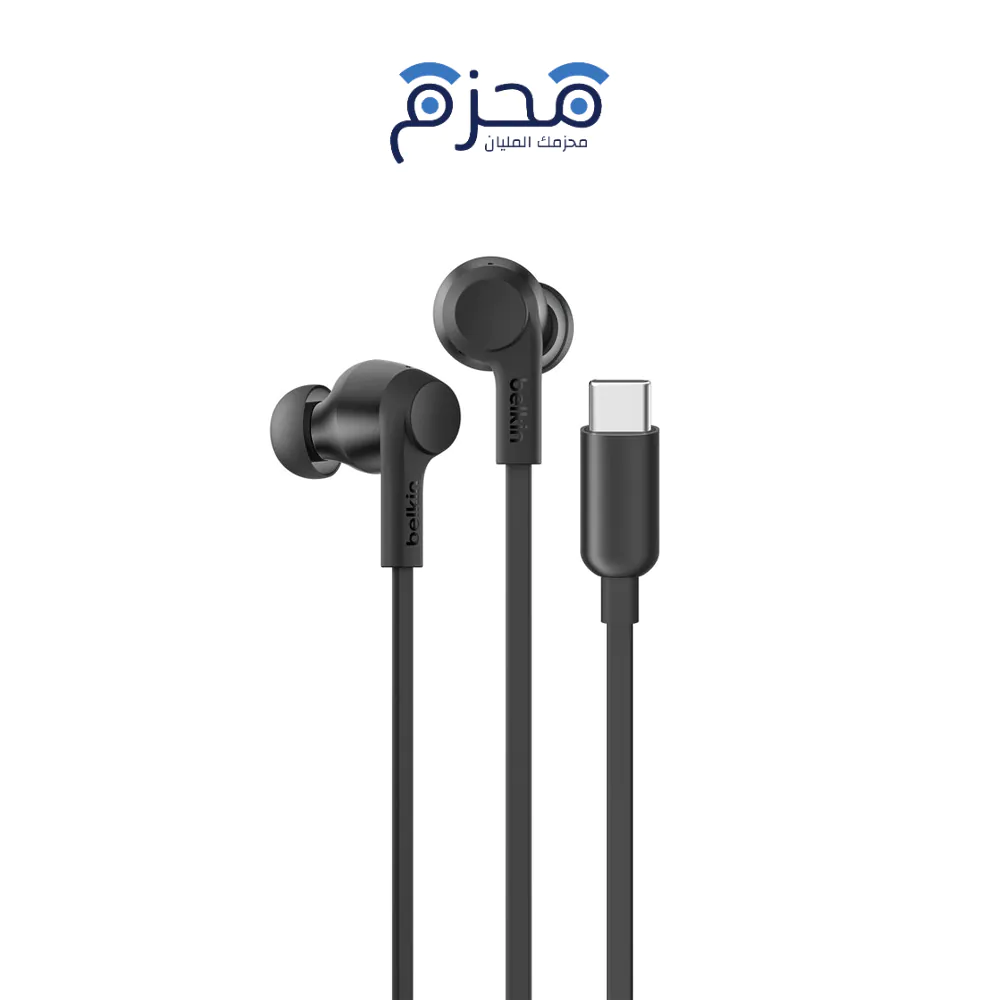 ⁦Belkin - سماعات أسود⁩ - الصورة ⁦1⁩
