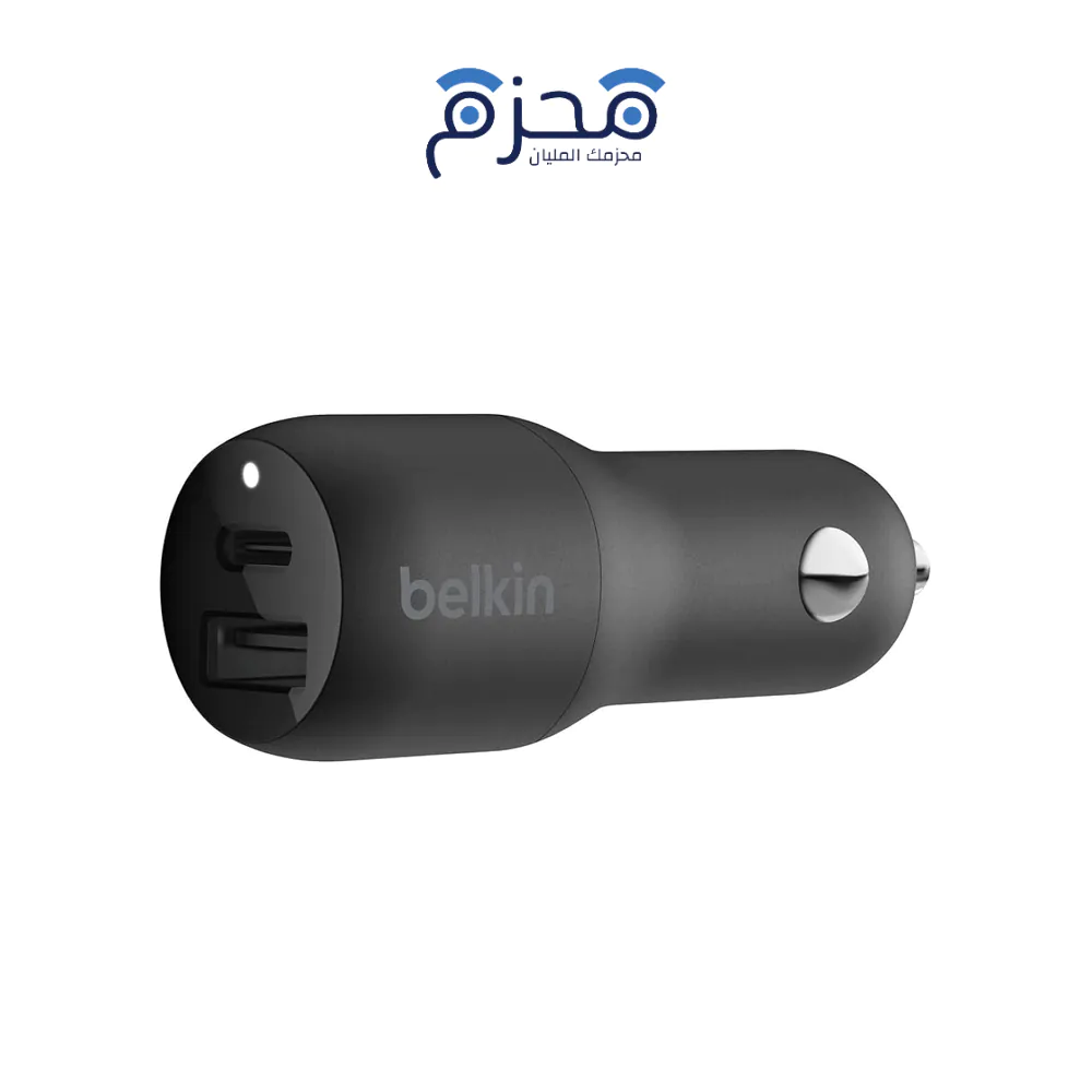 ⁦Belkin - شاحن سيارة 32W أسود⁩ - الصورة ⁦1⁩