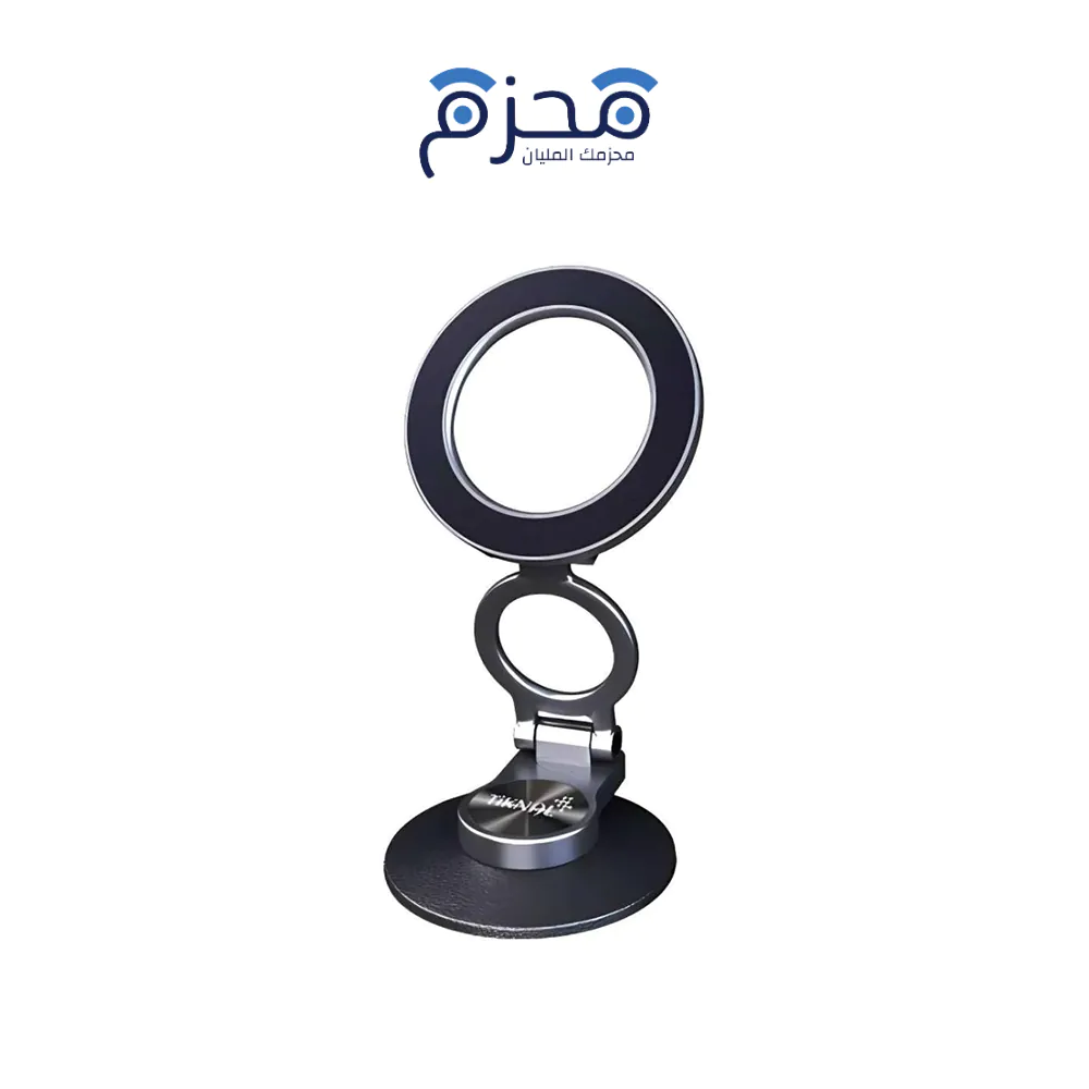 product-65 Tiknal - حامل هاتف مغناطيسي قابل للطي N52 تصميم حلقي مزدوج TK-H114 - الصورة 1