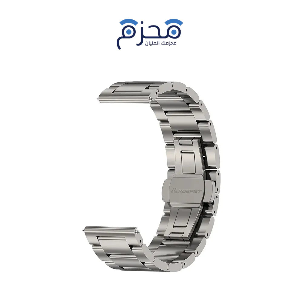 product-7-7 Kospet - حزام ستانلس ستيل 22mm Strap2 - فضي - الصورة 1