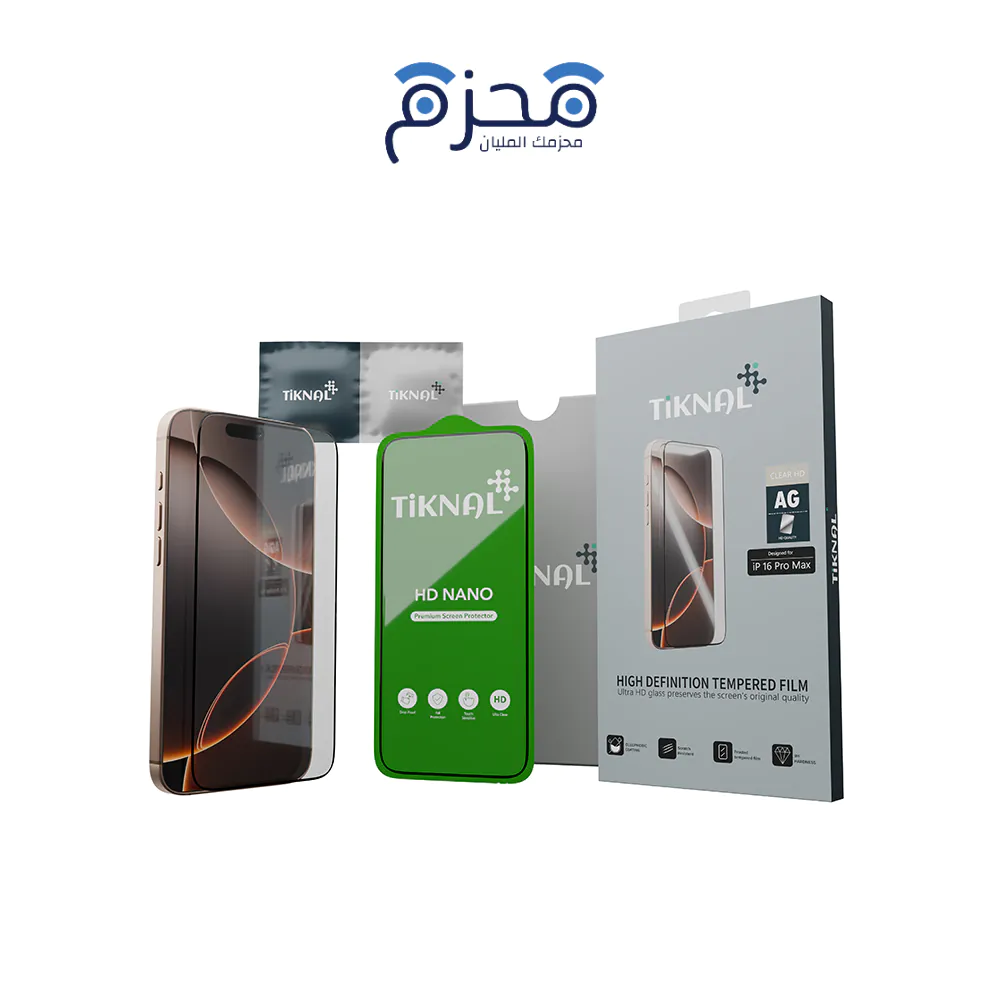 product-79 Tiknal - واقي شاشة زجاجي شفاف HD 9H لآيفون TL-0073 - الصورة 1