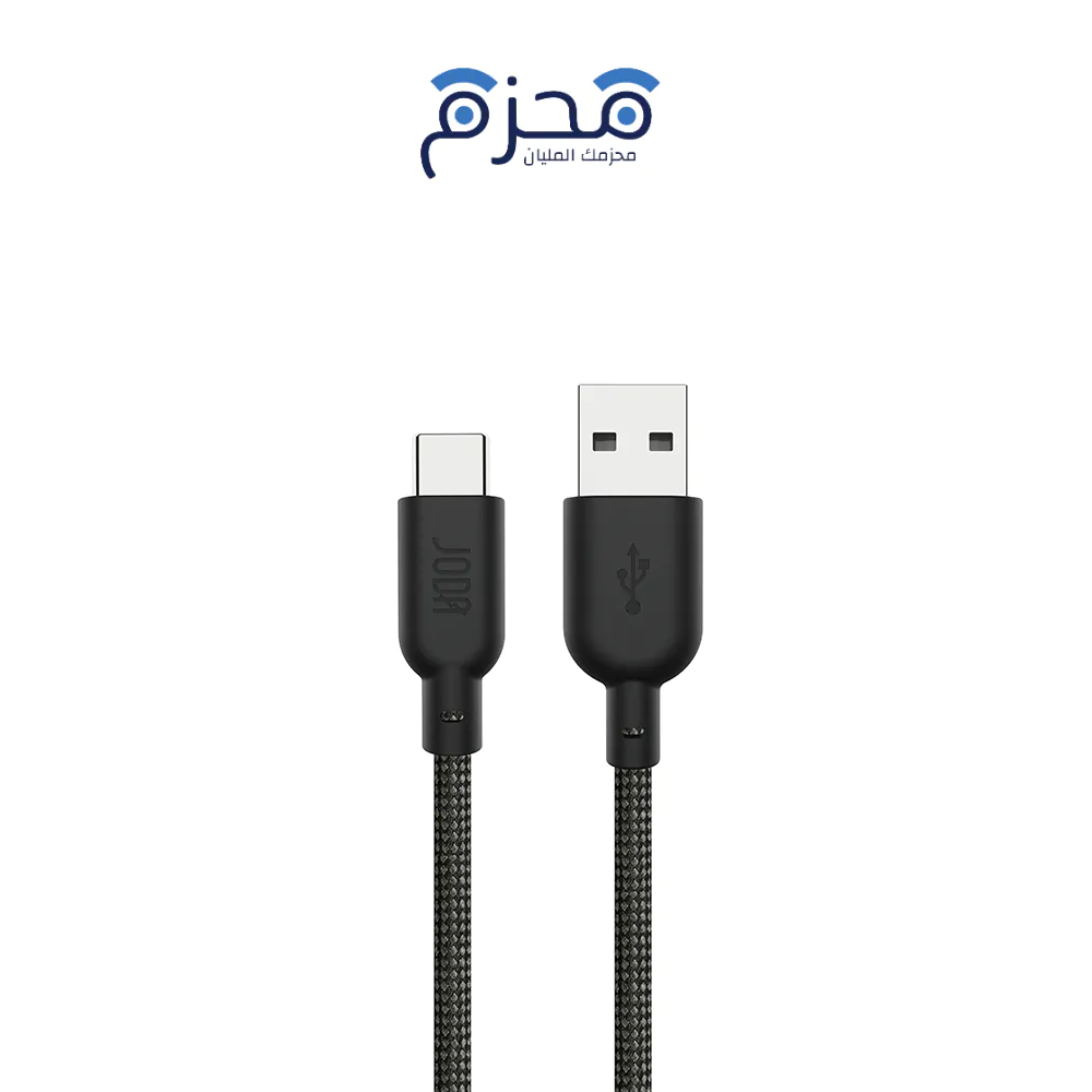 ⁦JODA - CarFlow كابل USB-A to C نايلون للسيارة⁩ - الصورة ⁦1⁩