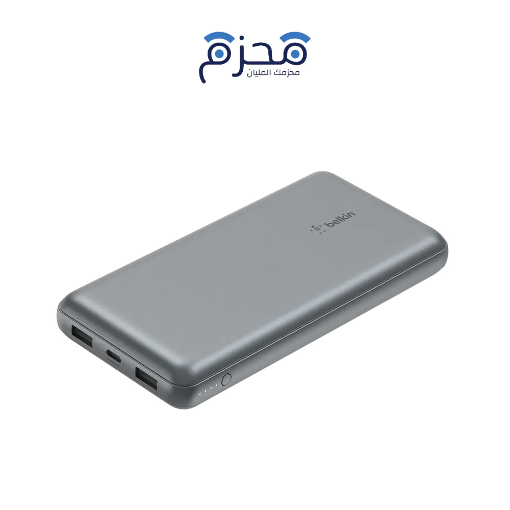 product-97-1 Belkin - باور بنك BoostCharge 15W رمادي - الصورة 1