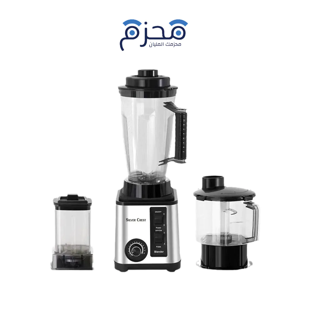 ⁦Silver Crest - خلاط متعدد الاستخدامات 6 في 1 3L SIL-489⁩ - الصورة ⁦1⁩