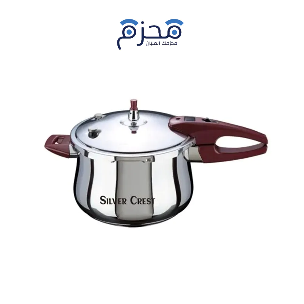 ⁦Silver Crest - قدر ضغط ستانلس 8L SI-L942⁩ - الصورة ⁦1⁩