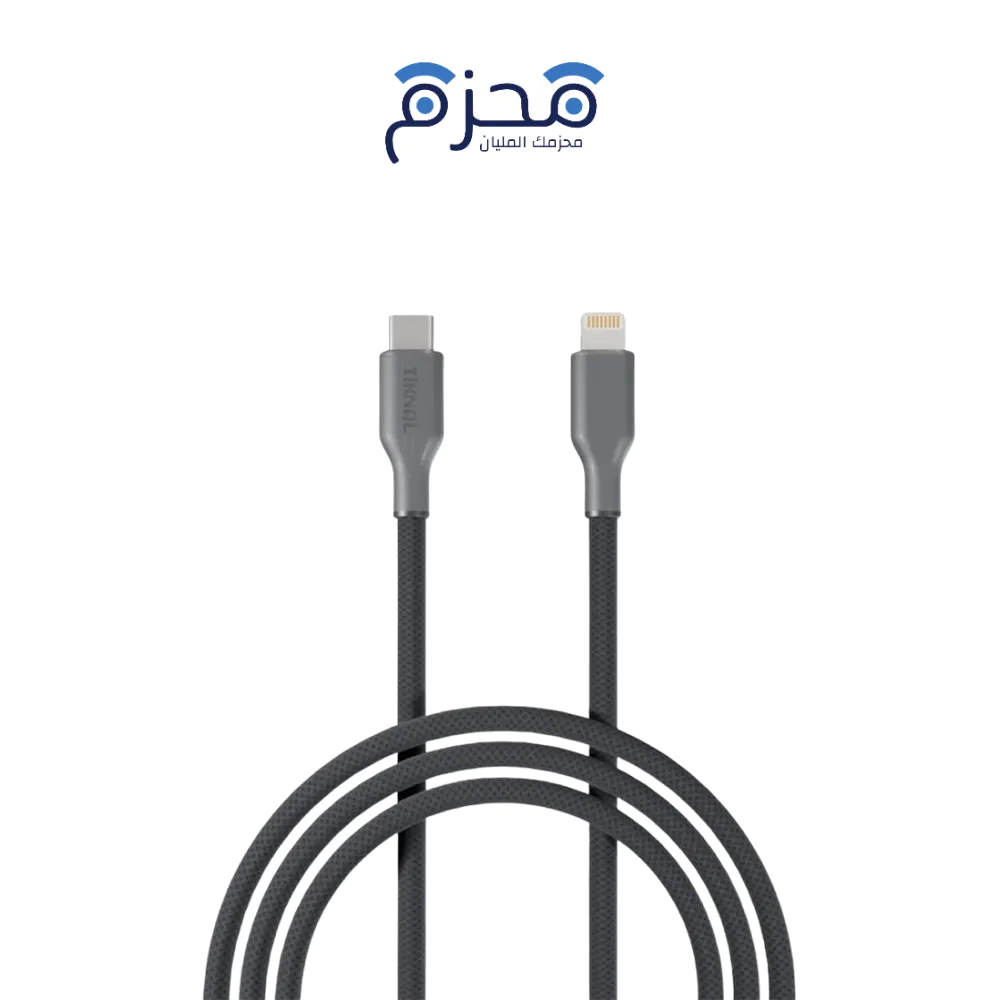⁦Tiknal - كابل PD إلى Lightning شحن سريع 1م TK-H137⁩ - الصورة ⁦1⁩