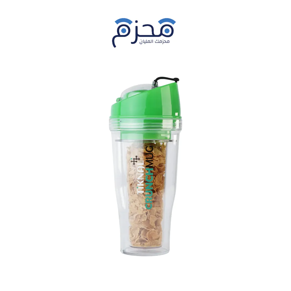 product-brand-46-1 Tiknal - كوب حليب زجاج مقرمش أخضر TK-H123 - الصورة 1