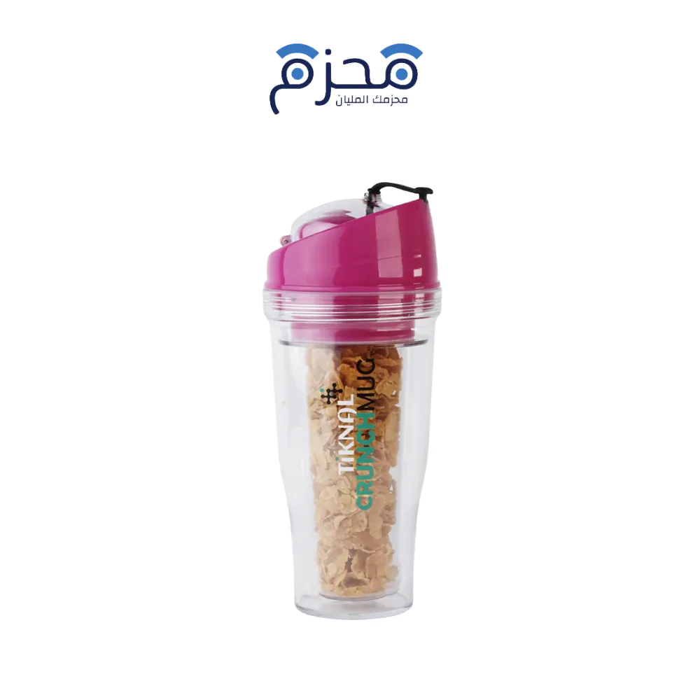 product-brand-48-1 Tiknal - كوب حليب زجاج مقرمش وردي TK-H125 - الصورة 1