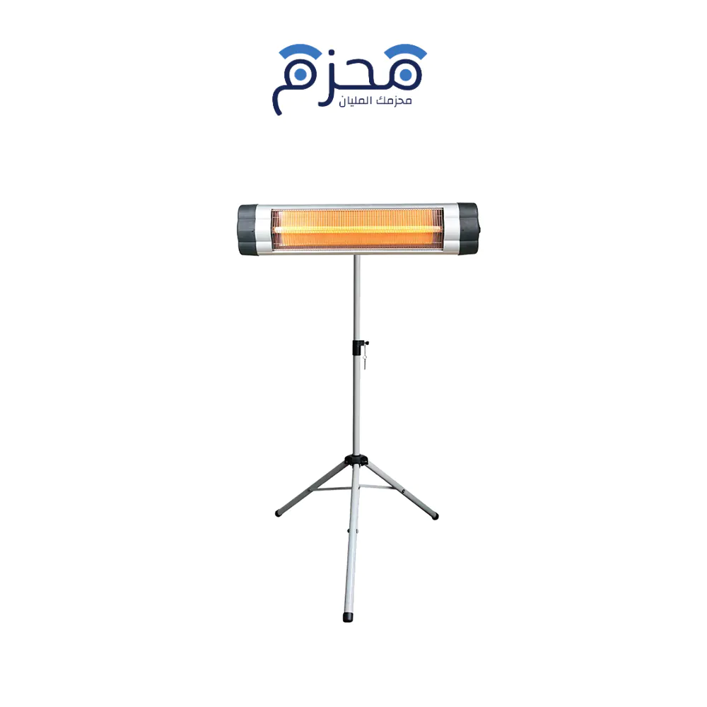 ⁦Silver Crest - مدفأة كوارتز على قاعدة ثلاثية 2000W SIL-004⁩ - الصورة ⁦1⁩