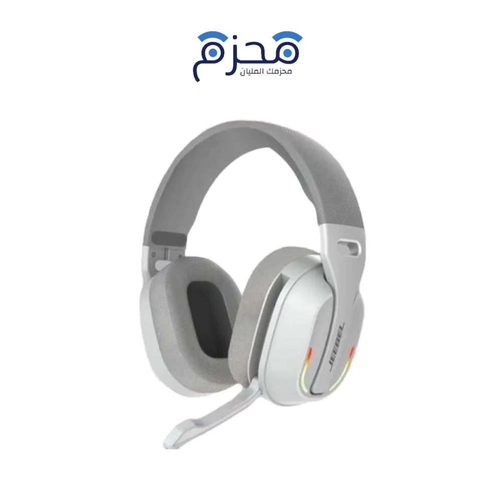 product-jeebel-13 Jeebel - سماعات ألعاب SPX لاسلكية فضي JE-B368 - الصورة 1