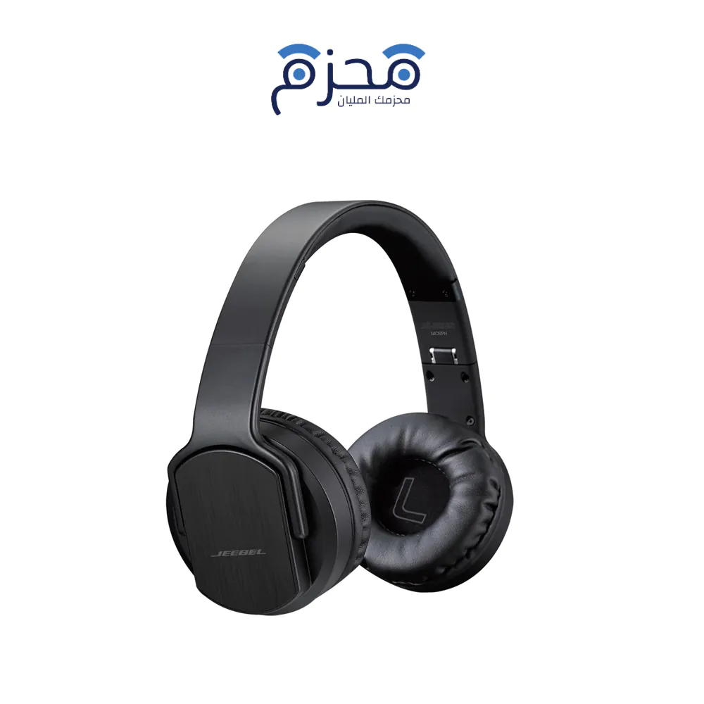 product-jeebel-20 Jeebel - سماعات رأس لاسلكية ومكبر صوت مزدوج 14 ساعة أسود JE-B332 - الصورة 1