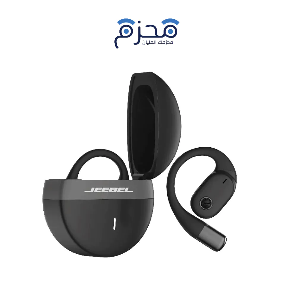 ⁦Jeebel - سماعات OWS لاسلكية بلوتوث 5.3 أسود JE-B356⁩ - الصورة ⁦1⁩